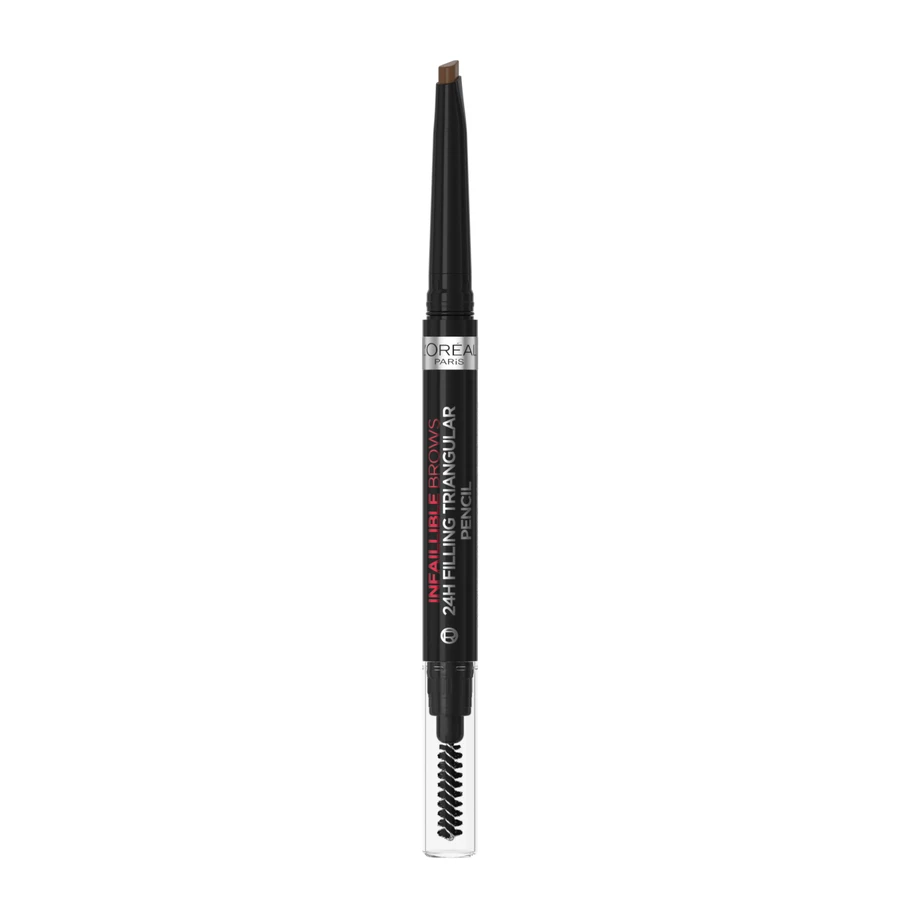 L'Oréal Paris Infaillible Brows 24H Заповнюючий трикутний олівець для брів 05 Світло-брюнетковий олівець для брів: ціни та характеристики