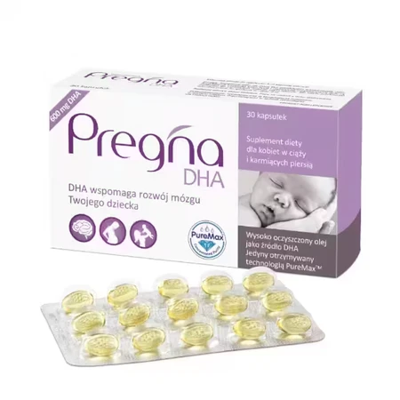 Прегна ДГК/Pregna DHA 30 капсул: ціни та характеристики