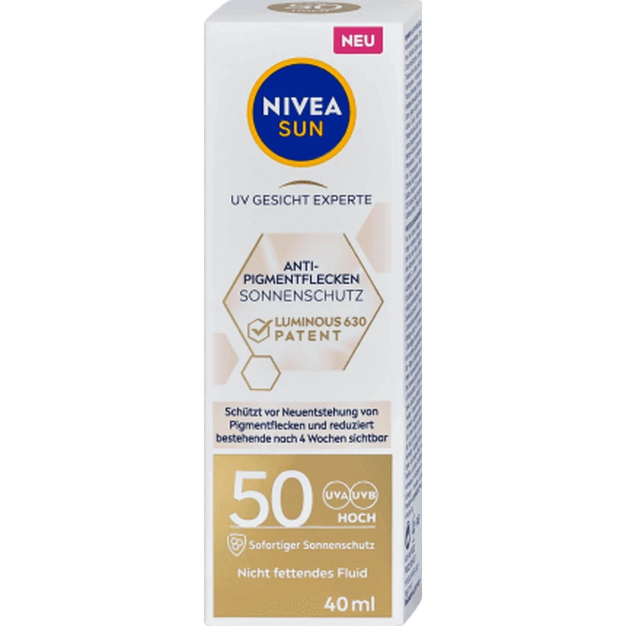 Нивея Крем для лица SPF50 40 мл: цены и характеристики