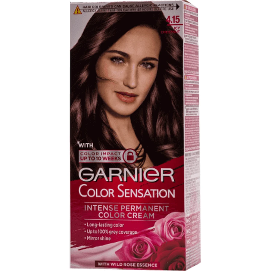 Garnier Colour Sensation Permanent Colour 4.15 aten, 1 шт.: цены и характеристики