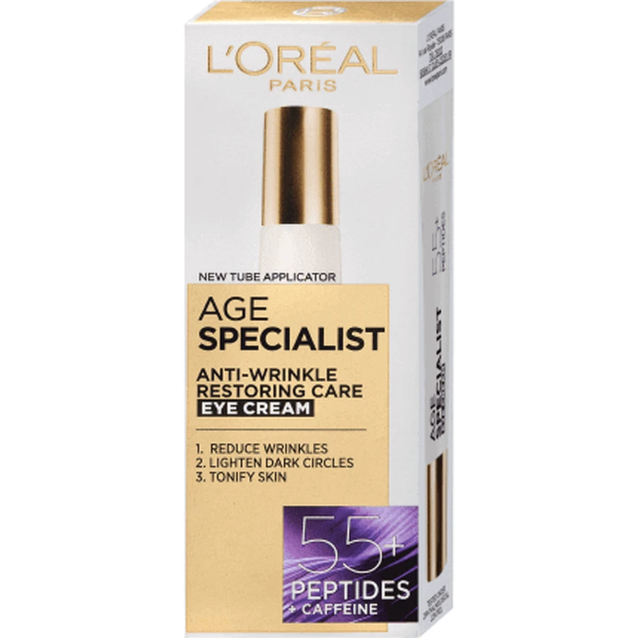 Loreal Paris Age Specialist Eye Cream 55+, 15 мл: цены и характеристики