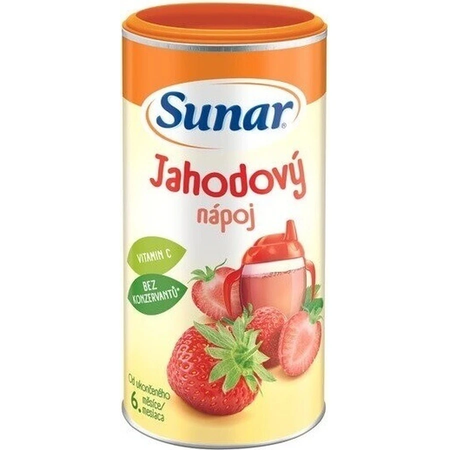 Растворимый напиток Sunar Клубника 1×200 г: цены и характеристики