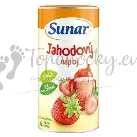 Растворимый напиток Sunar Клубника 1×200 г: цены и характеристики
