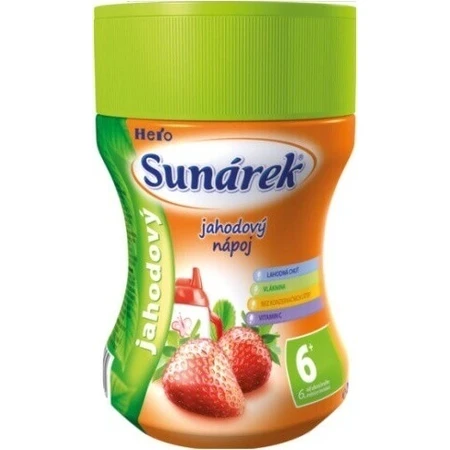 Растворимый напиток Sunar Клубника 1×200 г: цены и характеристики