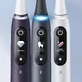 Oral B EK Duo iO Series 8 Black&White + вал для зубной щетки + дорожный футляр 1×1 набор, электронная зубная щетка