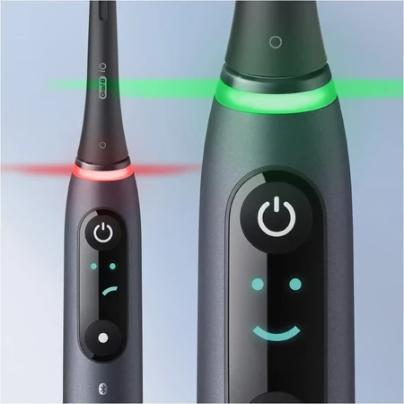 Oral B EK Duo iO Series 8 Black&White + вал для зубной щетки + дорожный футляр 1×1 набор, электронная зубная щетка: цены и характеристики