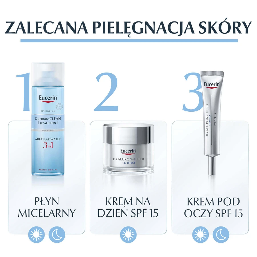 Eucerin DermatoClean [Hyaluron], Міцелярний лосьйон 3в1 для всіх типів шкіри, 400 мл КОРОТКА ДАТА: ціни та характеристики
