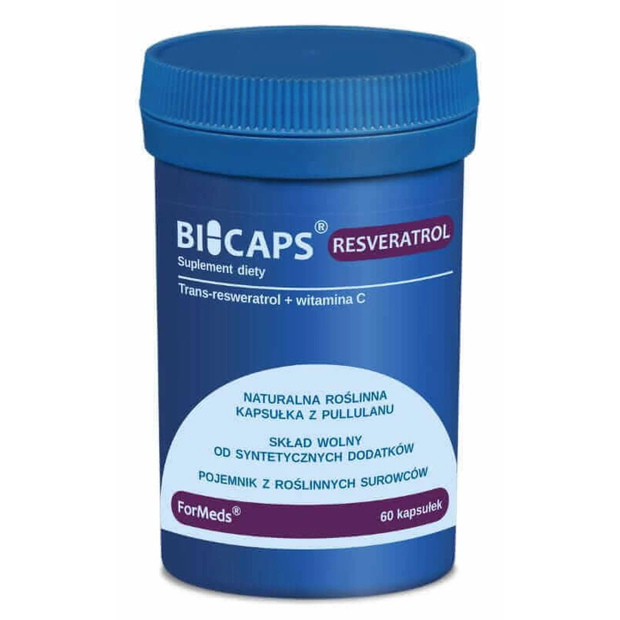 Bicaps Ресвератрол (100 мг) 60 капсул Formeds: цены и характеристики