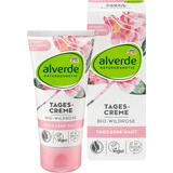 Alverde Naturkosmetik Дневной крем с розой лаватера, 50 мл