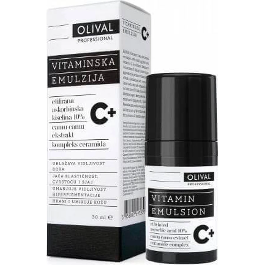Olival Vitamin C Professional Emulsion 1×1 шт, емульсія від пігментних плям на шкірі: ціни та характеристики