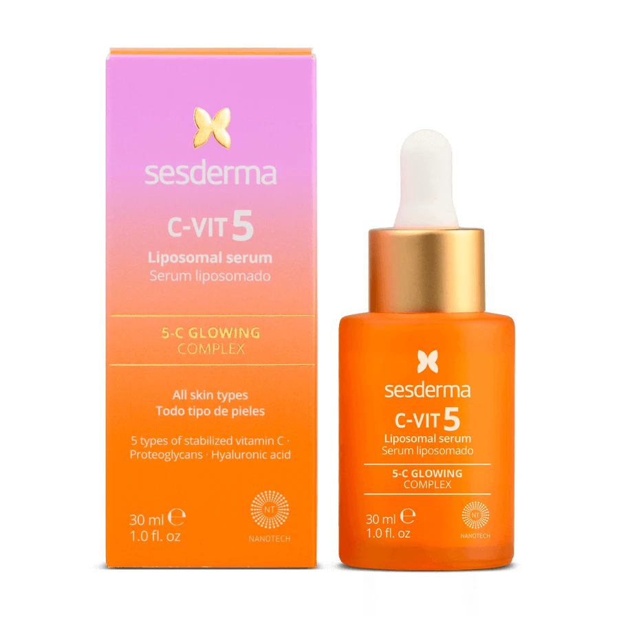 Sesderma C-Vit 5, липосомная сыворотка для лица, 30 мл: цены и характеристики