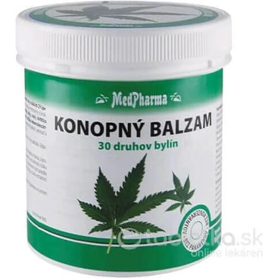 Medpharma Конопляный бальзам 30 трав 1×250 мл, конопляный бальзам: цены и характеристики