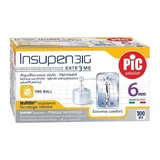 Pic Solution Insupen, igy для инсулиновой ручки, 31G (0,25 мм) x 6 мм, 100 штук ДЕФЕКТИРОВАННАЯ УПАКОВКА