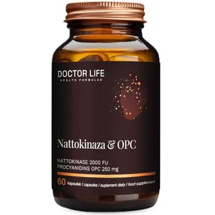 Doctor Life Наттокіназа 2000Fu та OPC 250 мг 60 капсул