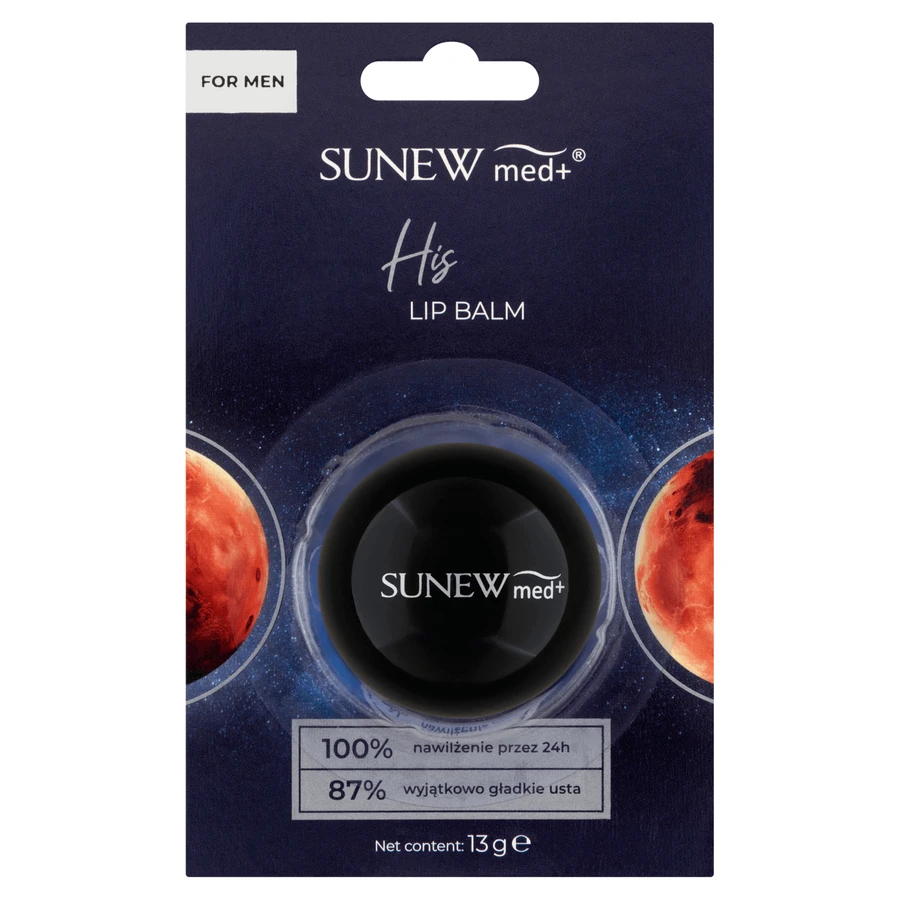 SunewMed+ His, бальзам для губ для чоловіків, диня хамі, 13 г ВТРАЧЕНА УПАКОВКА: ціни та характеристики