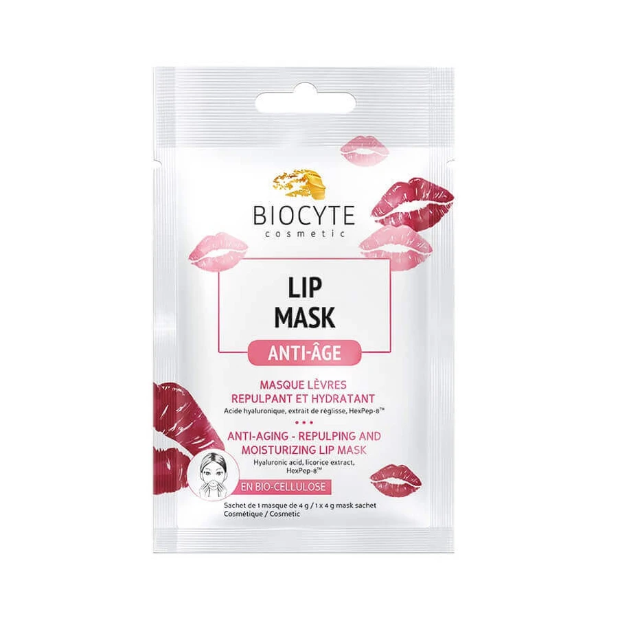 Антивозрастная маска для губ, 4 г, Biocyte: цены и характеристики