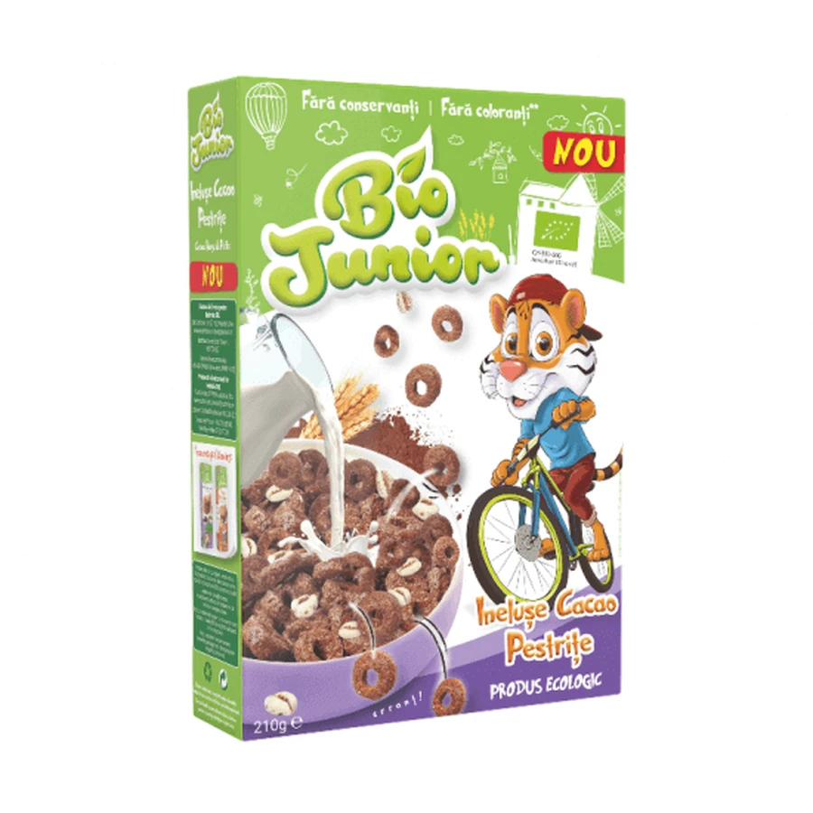 Какао-печенье Bio Junior Bio Junior, 210 г, Nutrivita: цены и характеристики