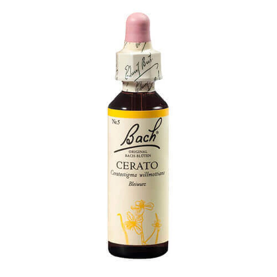 Краплі для квітів Cerato Original Bach, 20 мл, Rescue Remedy: ціни та характеристики