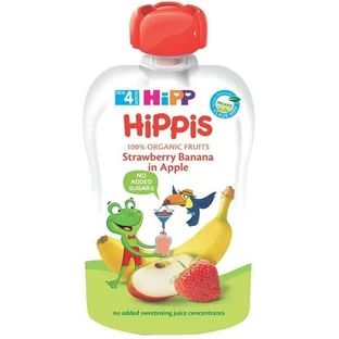 HiPP BIO 100% фрукты Яблоко-Банана-Ягода 100 г