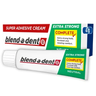 Blend-a-dent Complete, адгезив для зубних протезів, нейтральний, 47 г