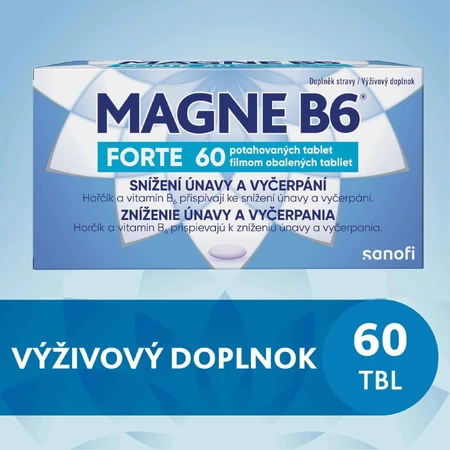 Магне B6 Форте Sanofi Magne B6 Forte таблетки №60: цены и характеристики