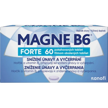 Магне B6 Форте Sanofi Magne B6 Forte таблетки №60: цены и характеристики