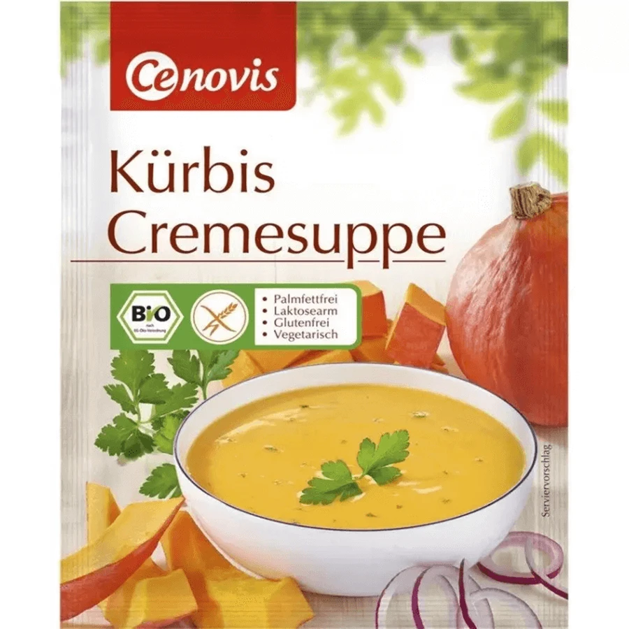 Органический суп-пюре из тыквы, 40 г, Cenovis: цены и характеристики