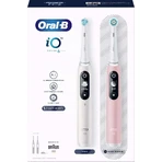 Електрична зубна щітка Oral-B iO Series 6 Duo White&Pink: ціни та характеристики