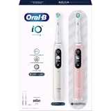 Електрична зубна щітка Oral-B iO Series 6 Duo White&Pink