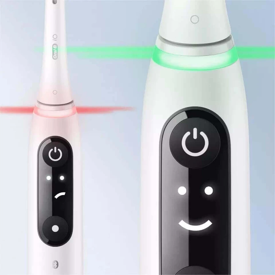 Електрична зубна щітка Oral-B iO Series 6 Duo White&Pink: ціни та характеристики