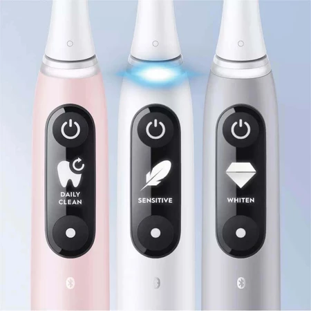 Електрична зубна щітка Oral-B iO Series 6 Duo White&Pink: ціни та характеристики