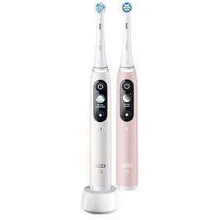 Електрична зубна щітка Oral-B iO Series 6 Duo White&Pink: ціни та характеристики