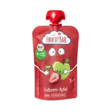Органическое клубнично-яблочное пюре, +6 месяцев, 100 г, Frucht Bar