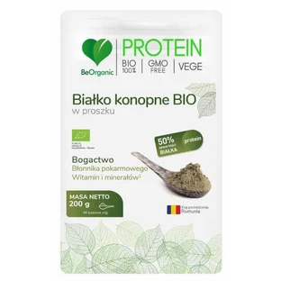 Конопляний протеїновий порошок BeOrganic BIO 200г
