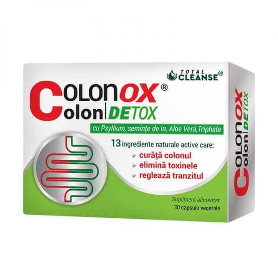 Colon Detox Колонокс, 30 капсул, Космофарм: цены и характеристики