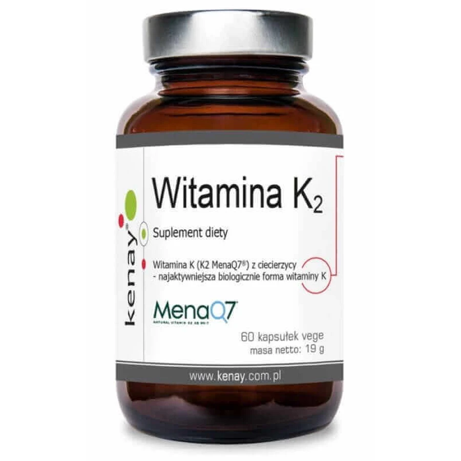 Вітамін К2 Mena Q7 з нуту 60 капс NattoPharma: ціни та характеристики
