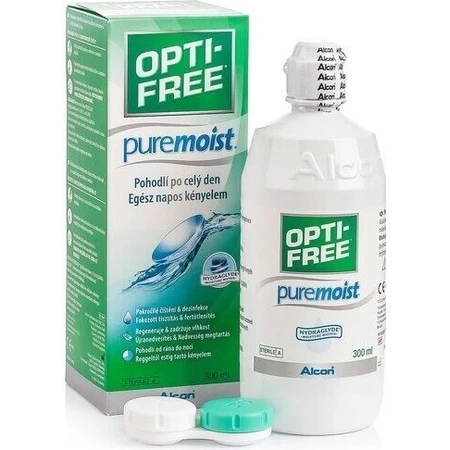 OPTI-FREE PureMoist 1×300 мл, раствор: цены и характеристики