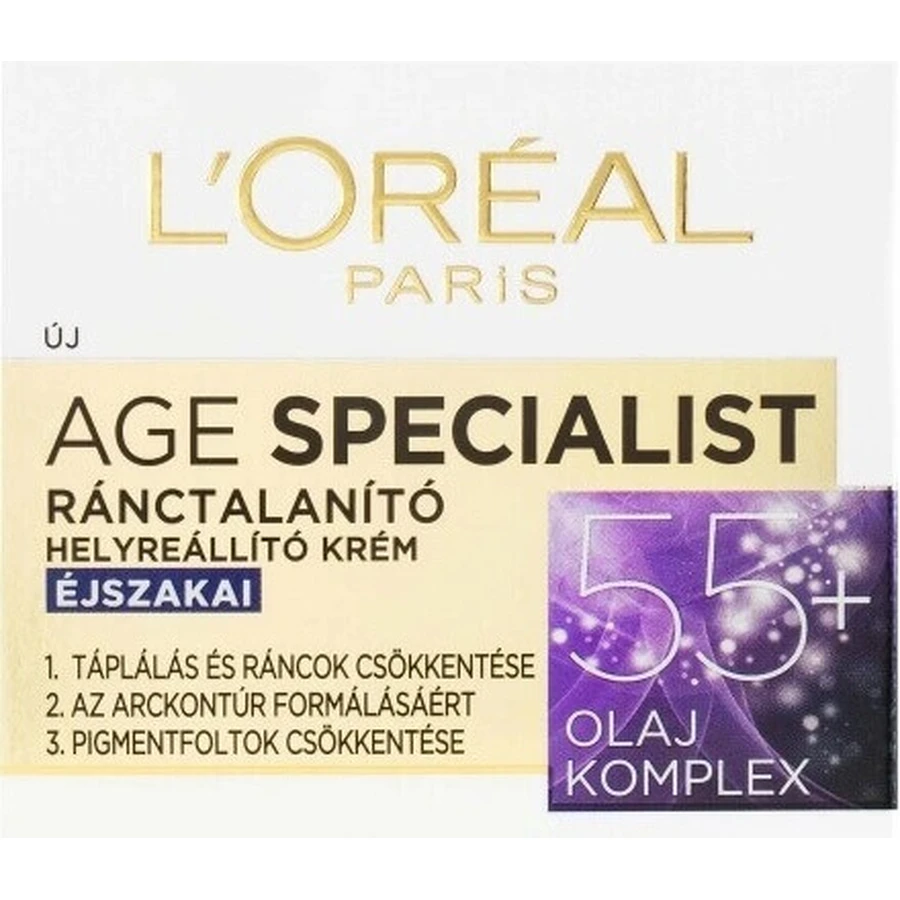 L´OREAL AGE SPECIALIST 55+ NON-GLOSS 1х50 мл, крем против морщин: цены и характеристики