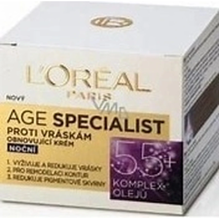 L´OREAL AGE SPECIALIST 55+ NON-GLOSS 1х50 мл, крем против морщин: цены и характеристики