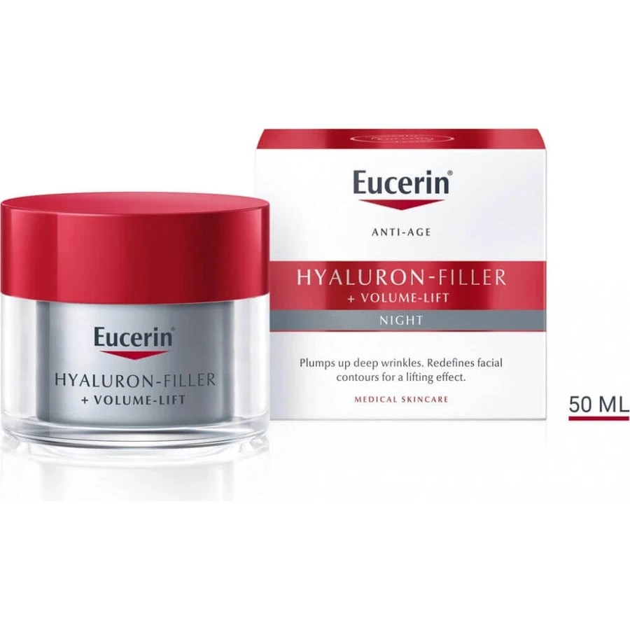 Eucerin HYALURON-FILLER+Volume-Lift Нестареющий крем 1×50 мл, Anti-Age: цены и характеристики