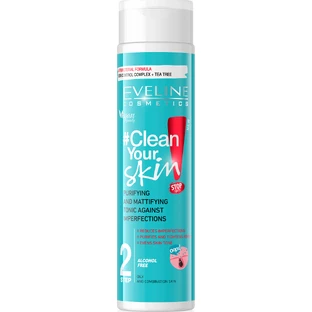 Eveline Pure Control SOS Очищающий тоник 200 мл