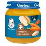Gerber Обед, овощи с кроликом, после 5 месяцев, 125 г
