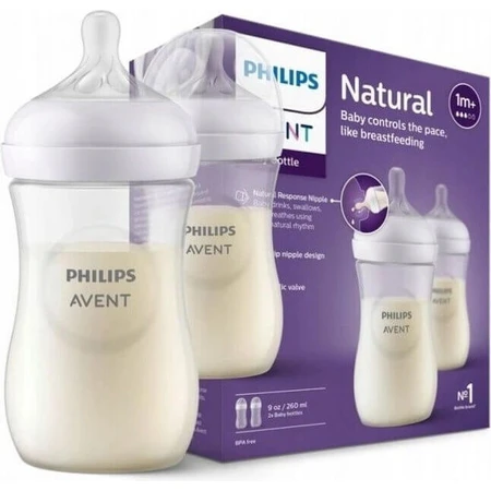Philips AVENT Faa Natural Response 260 мл, 1м+ 2 шт 1×2 шт, faka: цены и характеристики