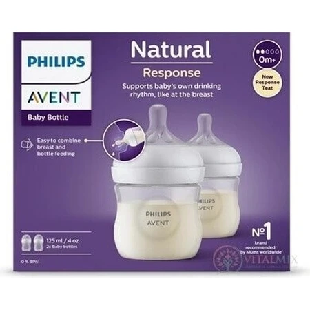 Philips AVENT Faa Natural Response 260 мл, 1м+ 2 шт 1×2 шт, faka: цены и характеристики