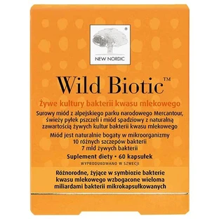 Новий Nordic Wild Biotic, 60 капсул