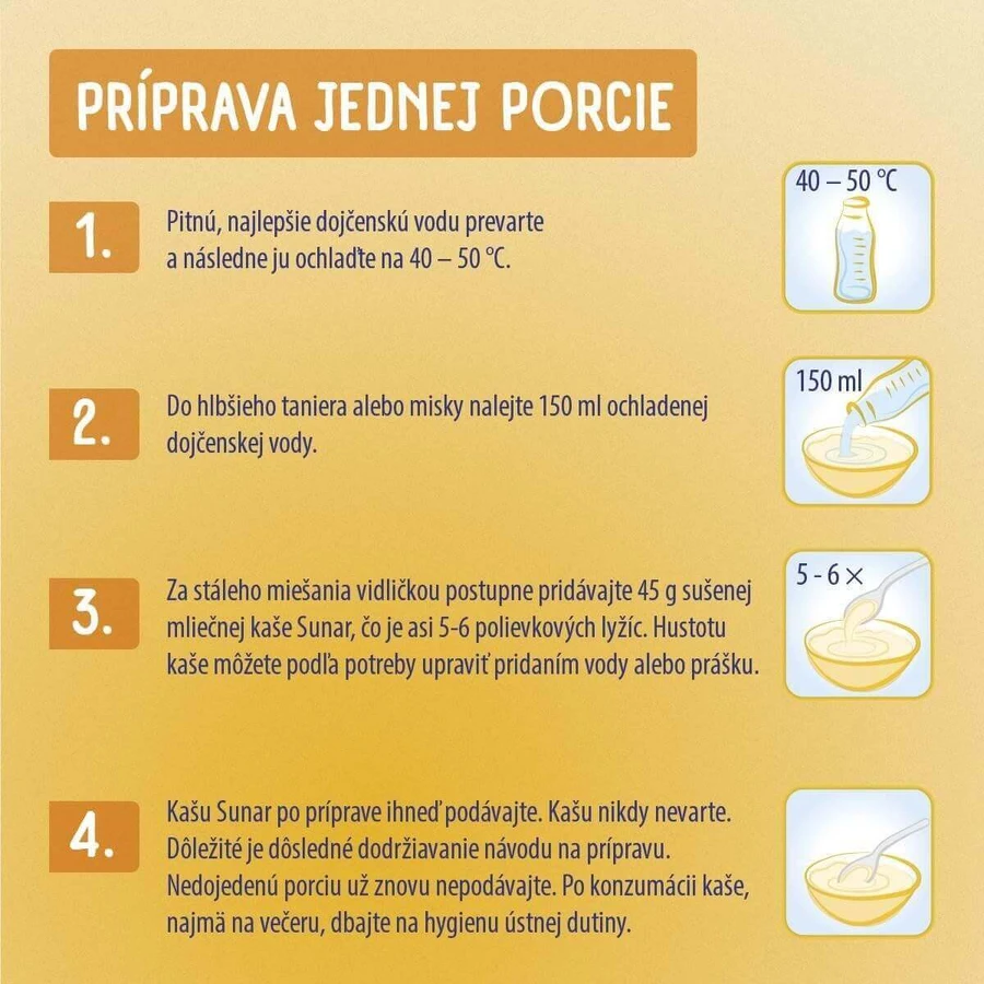 Сунар млієна каа з 8 пластівцями банан, яблуко 210 г: ціни та характеристики