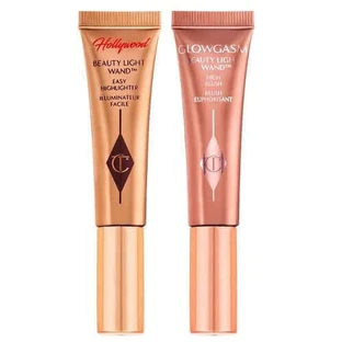 Набор иллюминаторов и румян, Charlotte Tilbury, Hollywood Superstar Glow Kit, Beauty Light Wand, 2 x 5 мл