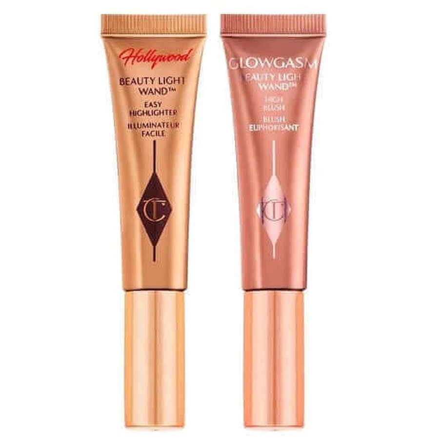 Набор иллюминаторов и румян, Charlotte Tilbury, Hollywood Superstar Glow Kit, Beauty Light Wand, 2 x 5 мл: цены и характеристики