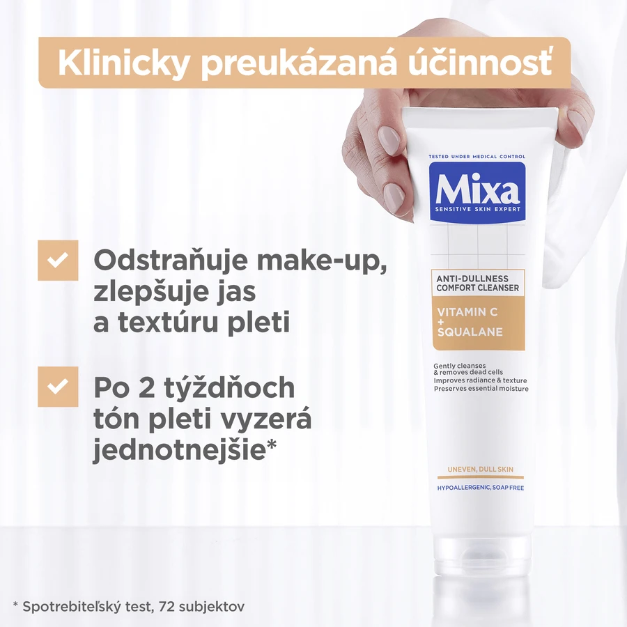 Mixa фиксирующий гель для тусклой кожи 150 мл: цены и характеристики