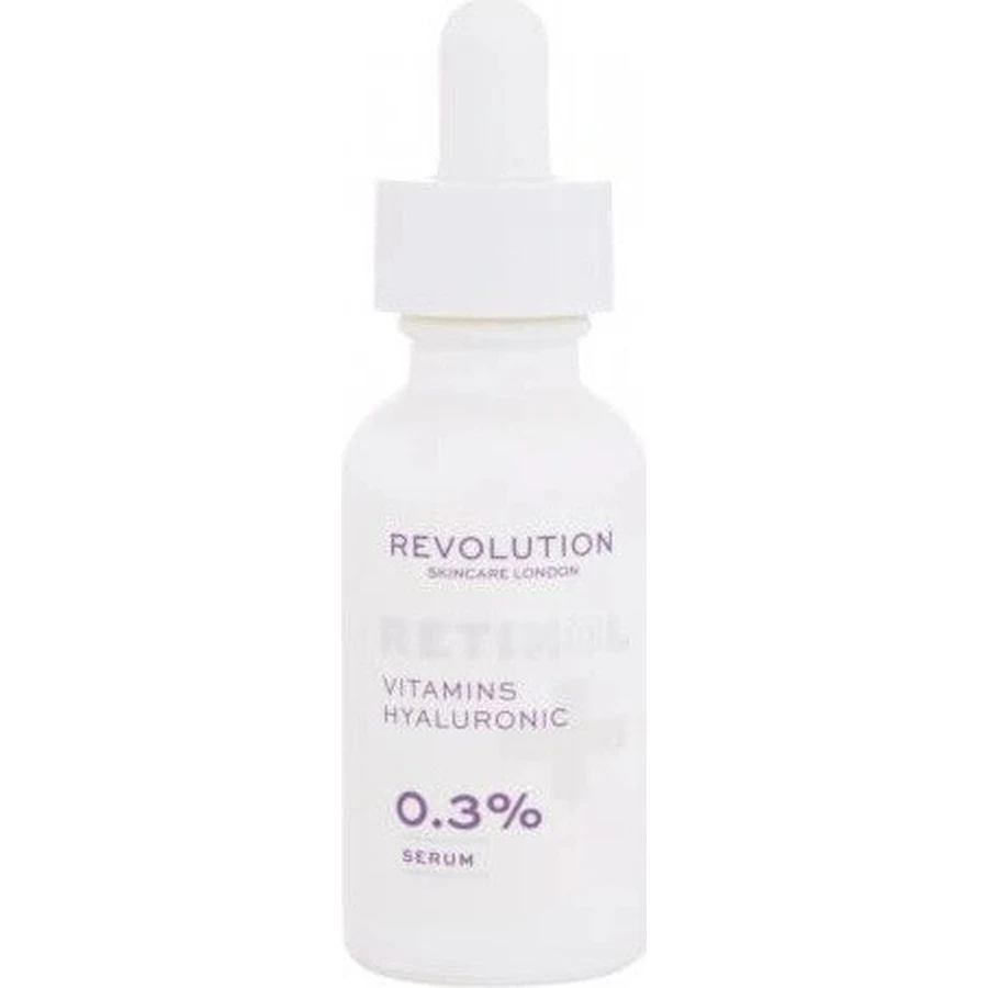 Сироватка Revolution Skincare 0,3% ретинол з вітамінами та гіалуроновою кислотою 1×1 шт.: ціни та характеристики